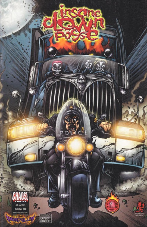 Insane Clown Posse The Pendulum #5 comic only