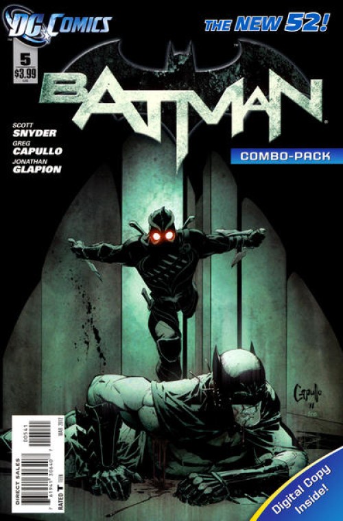 Batman #5 (2011) combo pack