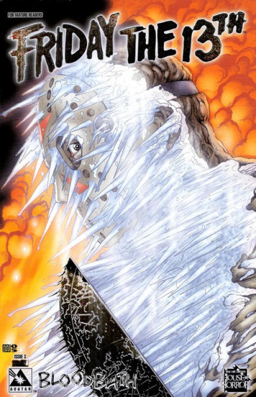 Friday the 13th Bloodbath #3 (2005) platinum foil cover