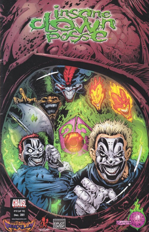 Insane Clown Posse The Pendulum #12 cover b