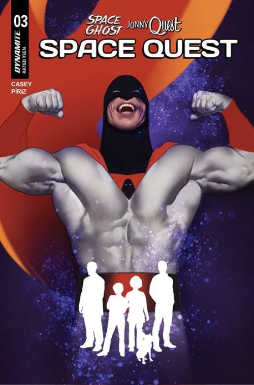 Space Ghost Jonny Quest Space Quest #3 cover d oliver