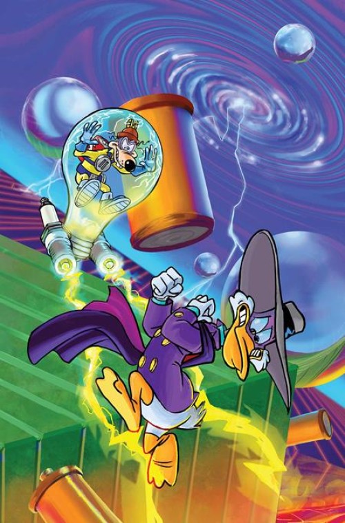 Darkwing Duck #5 (2025) cover l stones virgin variant