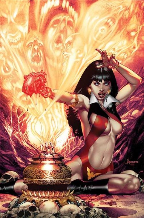 Vampirella #4 (2025) cover m anacleto virgin variant