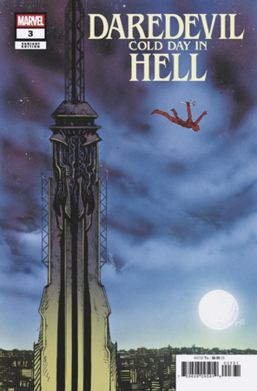 Daredevil Cold Day In Hell #3 (2025) johnson variant