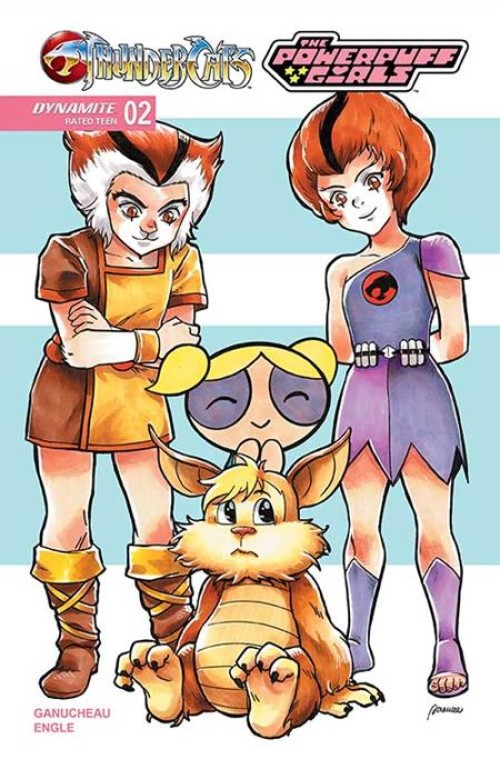 Thundercats Powerpuff Girls #2 (2025) cover d saowee