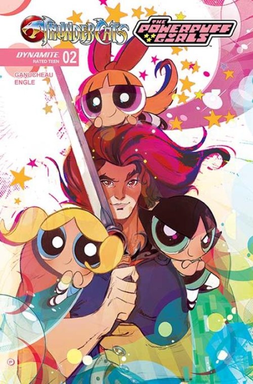 Thundercats Powerpuff Girls #2 (2025) cover e baldari