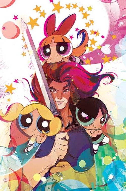 Thundercats Powerpuff Girls #2 (2025) cover g baldari virgin variant