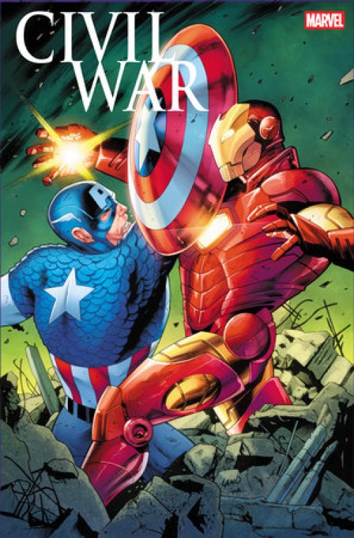 Civil War #1 (2006) 2025 facsimile edition land variant