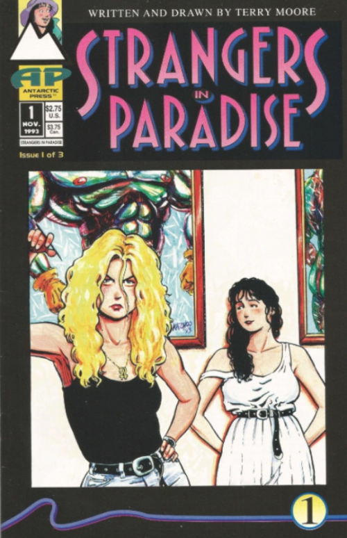 Strangers in Paradise #1 (1997) second print