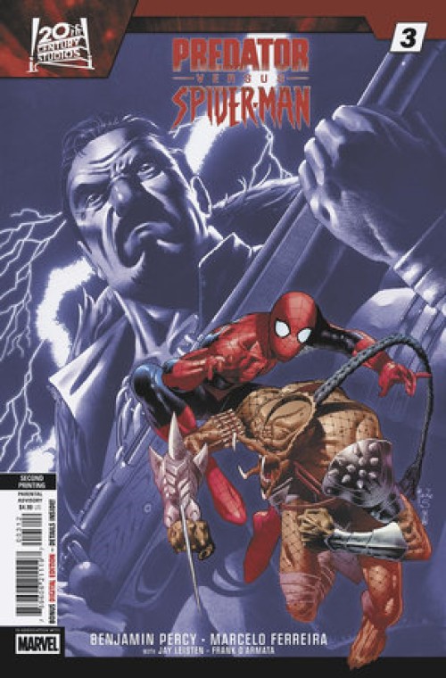 Predator Vs Spider-Man #3 (2025) second print
