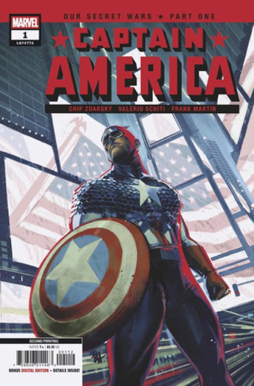 Captain America #1 (2025) second print