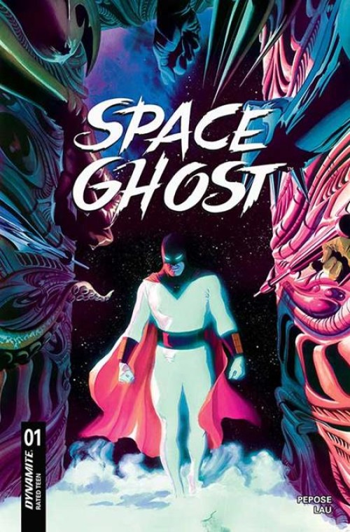 Space Ghost #1 (2025) cover v ross ultraviolet variant