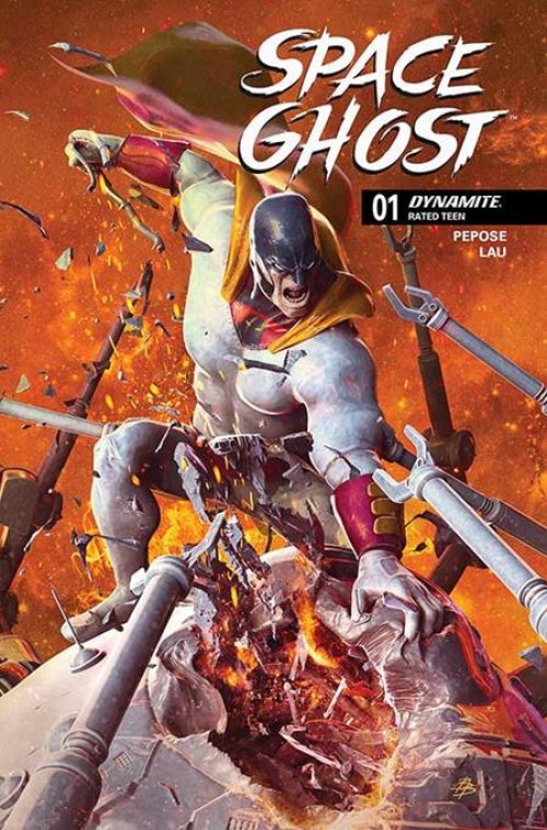 Space Ghost #1 (2025) cover za barends foil variant
