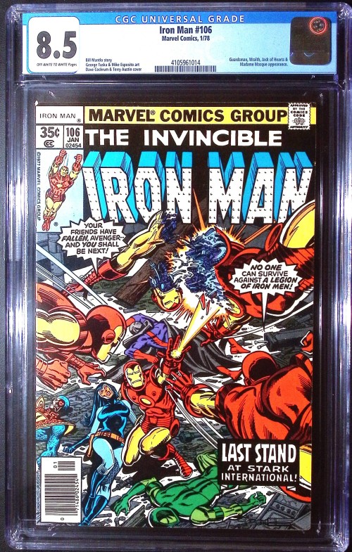 Iron Man #106 (1968) CGC 8.5