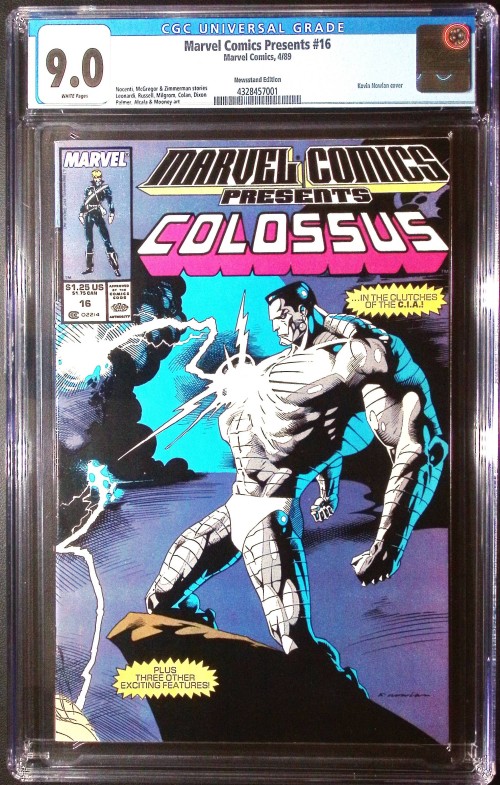 Marvel Comics Presents #16 (1988) newsstand CGC 9.0