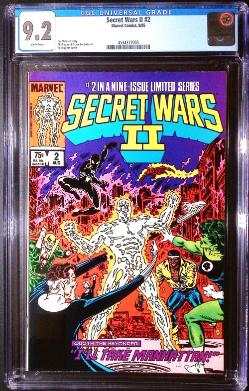 Secret Wars II #2 (1985) CGC 9.2