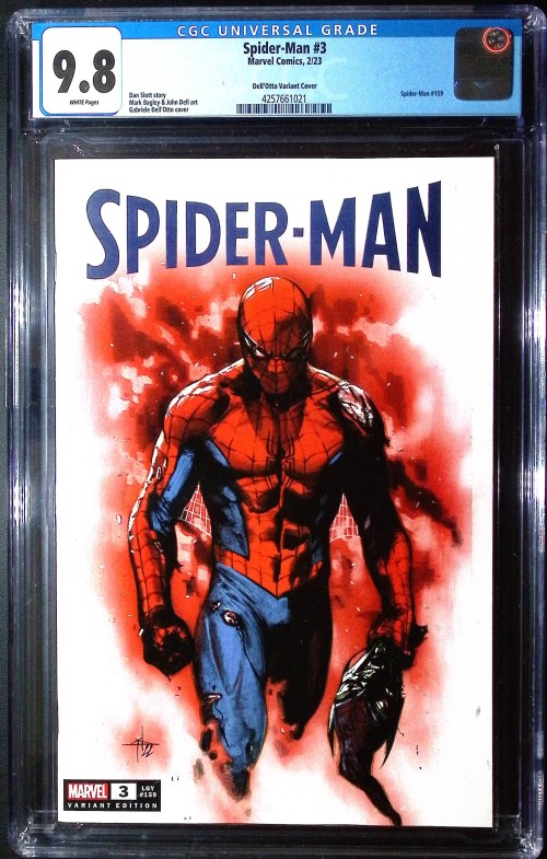 Spider-Man #3 (2022) dell'otto variant CGC 9.8