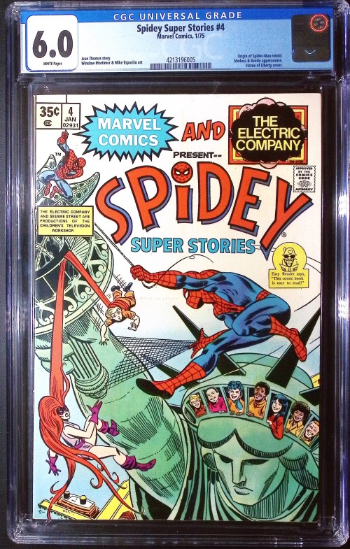 Spidey Super Stories #4 (1974) CGC 6.0