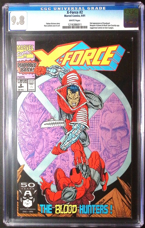 X-Force #2 (1991) CGC 9.8