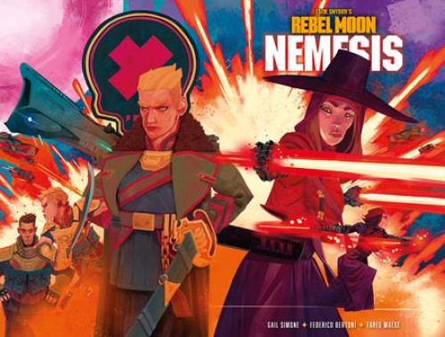 Rebel Moon Nemesis #2 (2025) cover f bertoni wraparound variant