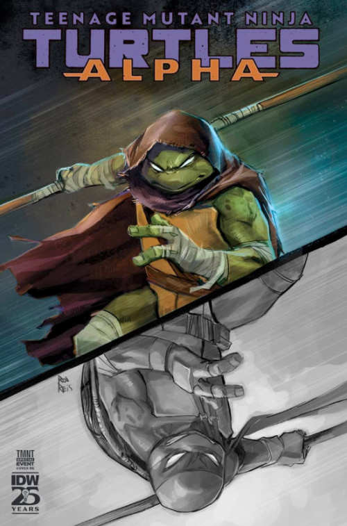 Teenage Mutant Ninja Turtles Alpha #1 (2024) cover e px exclusive reis variant