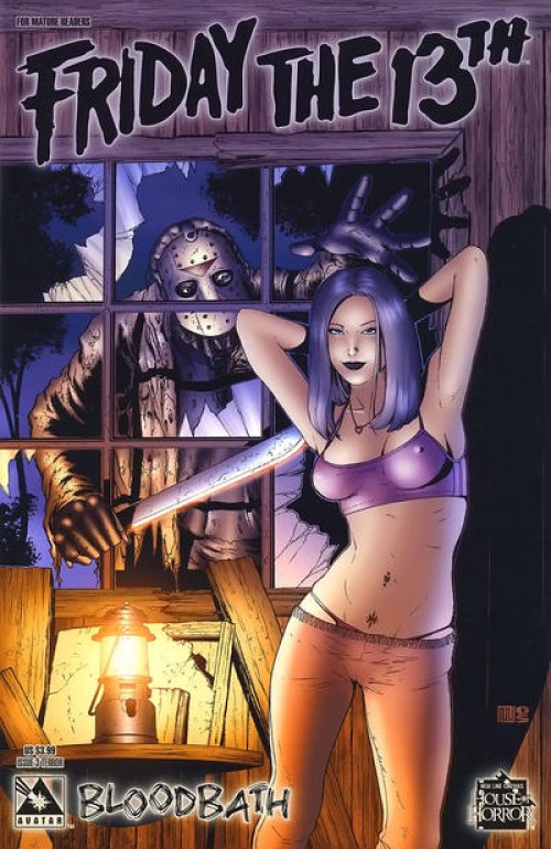 Friday the 13th Bloodbath #3 (2005) terror cover