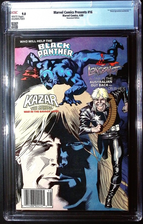 Marvel Comics Presents #16 (1988) newsstand CGC 9.0