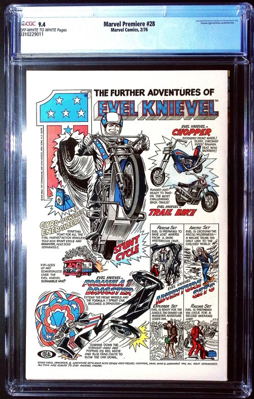 Marvel Premiere #28 (1972) CGC 9.4