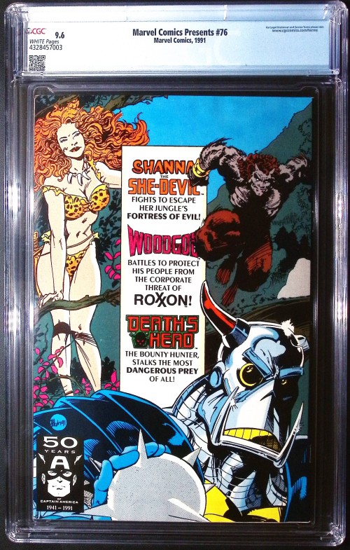 Marvel Comics Presents #76 (1988) CGC 9.6