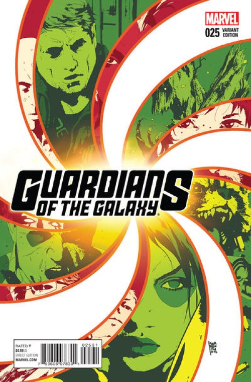 Guardians of the Galaxy #25 (2013) Sorrentino variant 