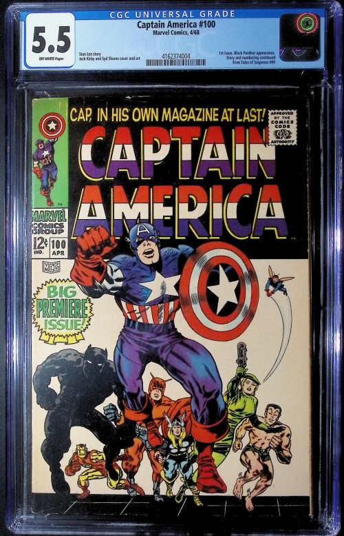 Captain America #100 (1968) CGC 5.5