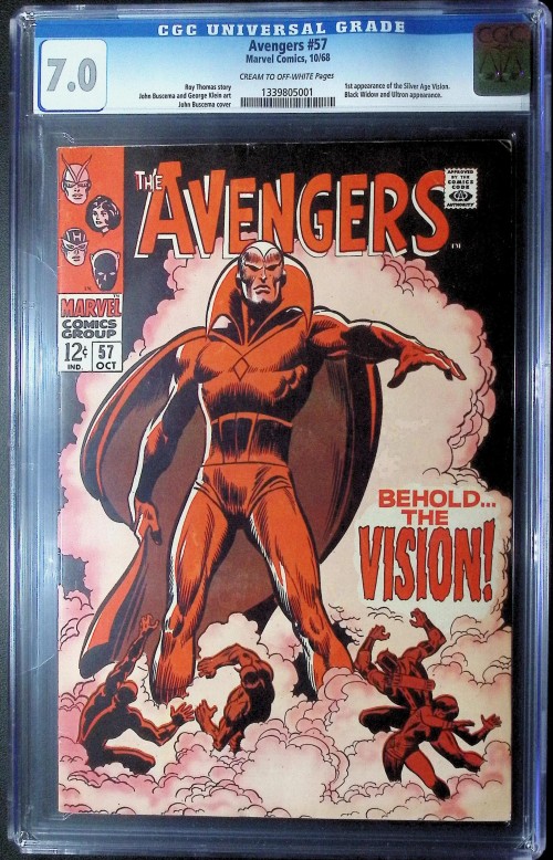 Avengers #57 (1963) CGC 7.0