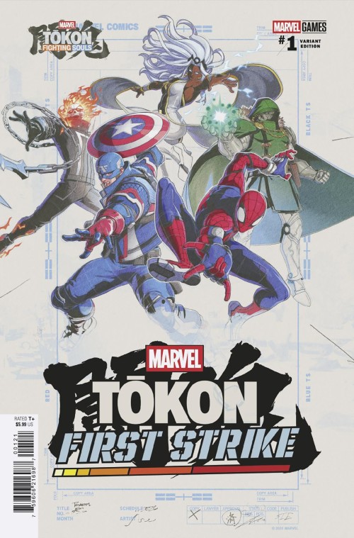 Marvel Tokon First Strike #1 (2026) marvel tokon fighting souls variant