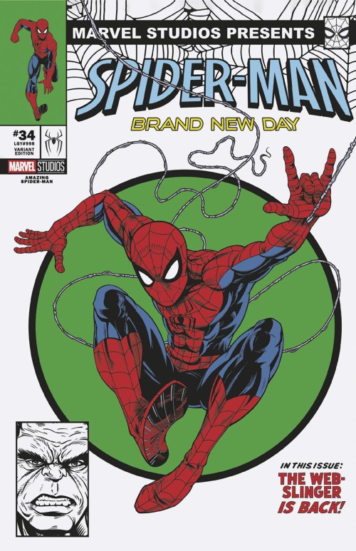 Amazing Spider-Man #34 (2025) stafford spider-man brand new day marvel studios variant