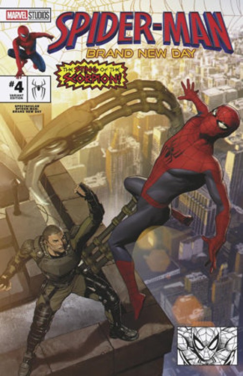 Spectacular Spider-Man Brand New Day #4 (2026) molina spider-man brand new day marvel studios variant
