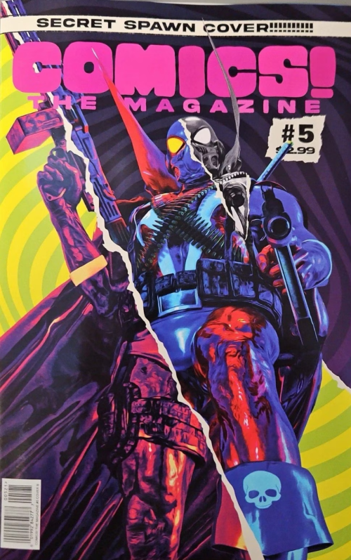 Comics The Magazine #5 July 2026 Issue spears variant