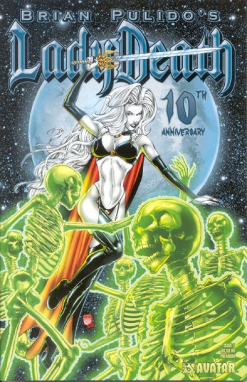 Lady Death 10th Anniversary #1 (2004) premium