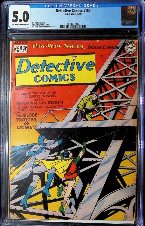 Detective Comics #160 (1937) CGC 5.0