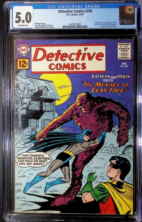 Detective Comics #298 (1937) CGC 5.0