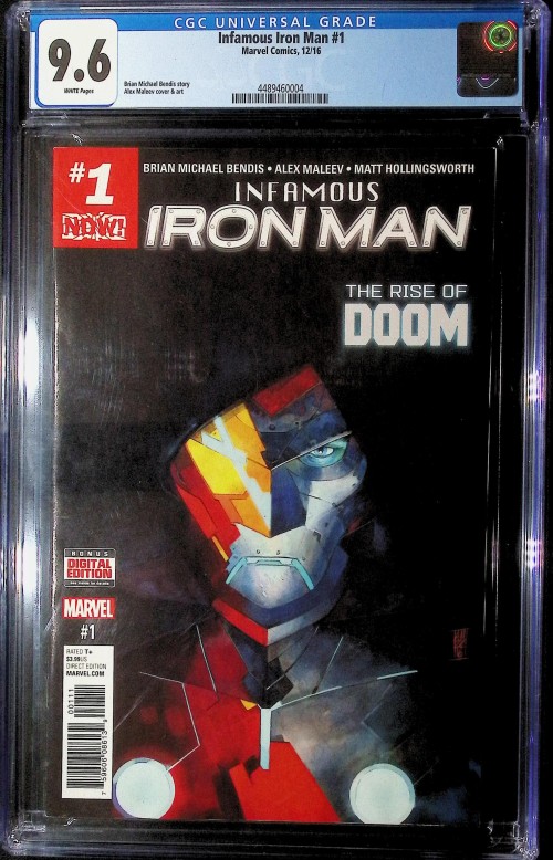 Infamous Iron Man #1 CGC 9.6