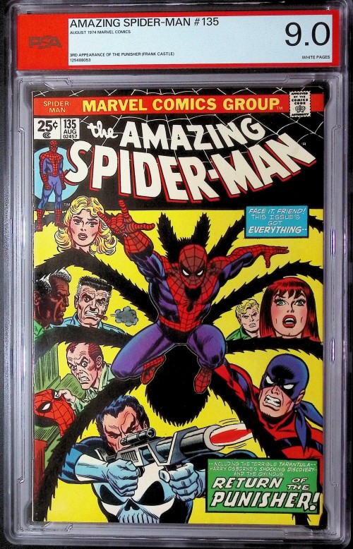 Amazing Spider-Man #135 (1963) PSA 9.0
