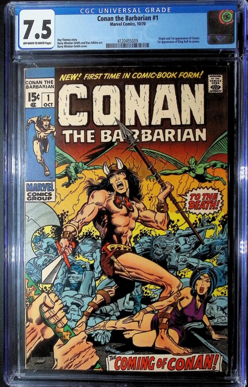 Conan the Barbarian #1 (1970) CGC 7.5