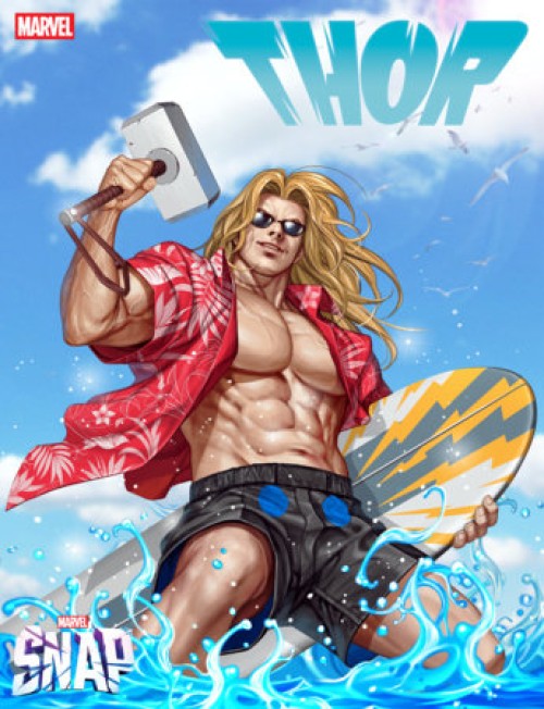 Thor #800 (2025) lee marvel snap swimsuit variant