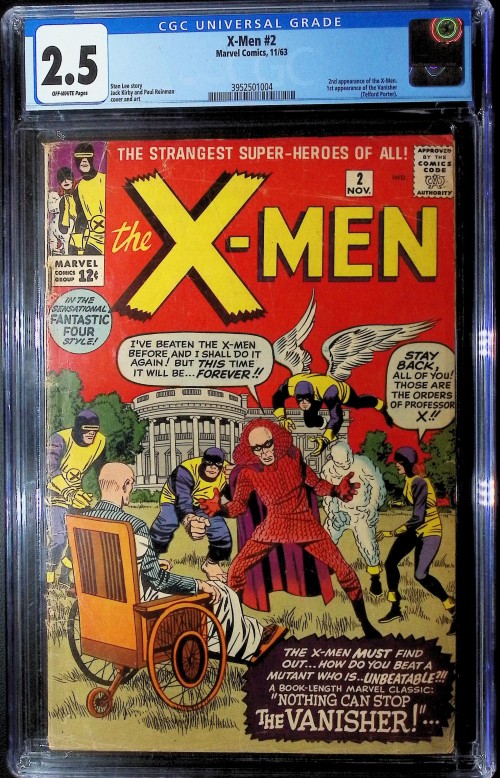 X-Men #2 (1963) CGC 2.5