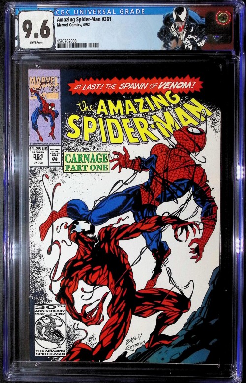 Amazing Spider-Man #361 (1963) CGC 9.6