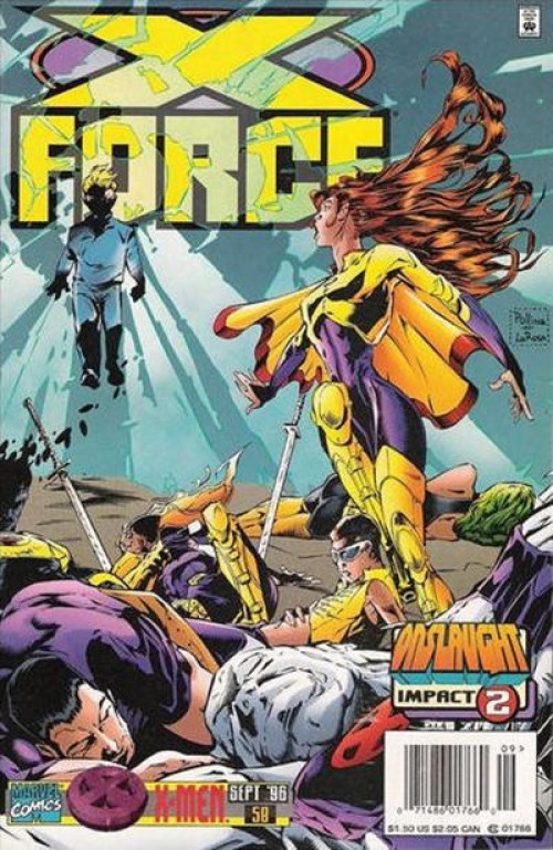 X-Force #58 (1991) newsstand edition