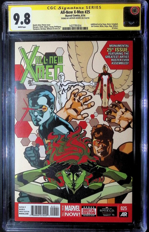 All New X-Men #25 (2012) CGC 9.8 signed