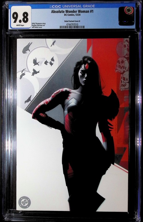 Absolute Wonder Woman #1 (2024) cover g dekal variant CGC 9.8