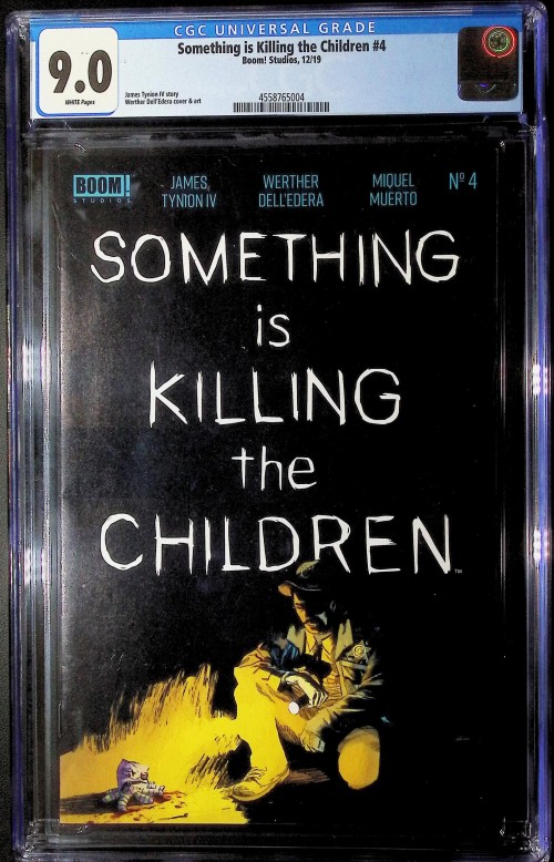 Something Is Killing The Children #4 first print CGC 9.0