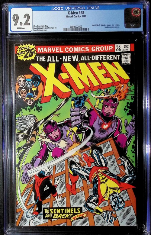 X-Men #98 (1963) CGC 9.2